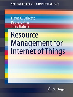 cover image of Resource Management for Internet of Things